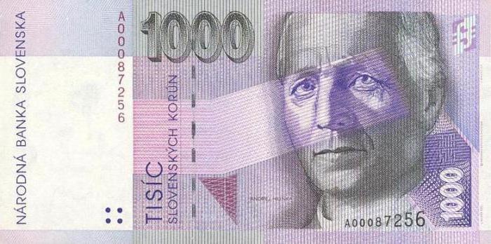 какая валюта словакии