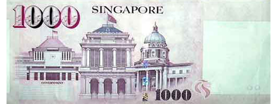 1000 сингапурских долларов