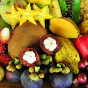 Экзотические фрукты Бали
