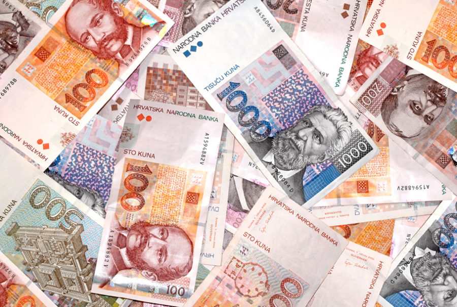Обмен валют и банкоматы в Хорватии