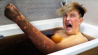 I Spent 24 Hours in Coca Cola & It was a HUGE Mistake... (Bathing in Coke Challenge)