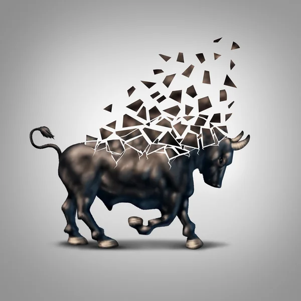 Хрупкие бычьего рынка Стоковое Изображение