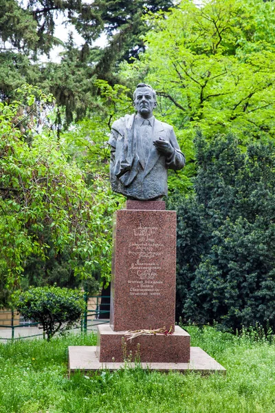 Анатолий Собчак памятник в г. Тбилиси, Грузия Стоковое Фото