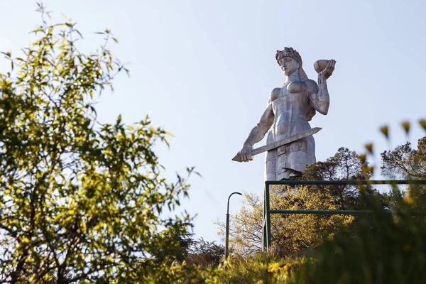 Статуя в Тбилиси мать Картли Лицензионные Стоковые Фото