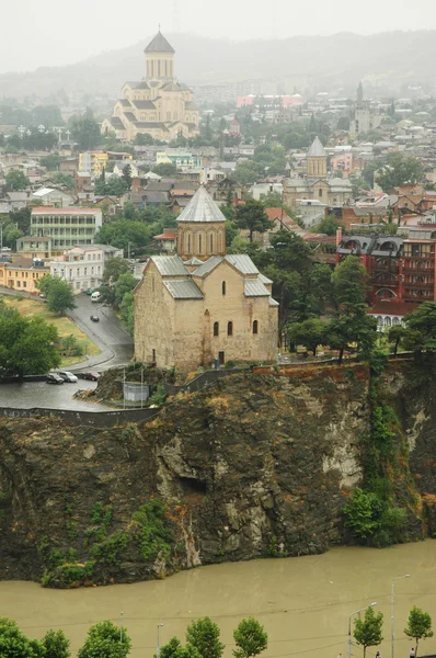 Пасмурный день в Тбилиси, Грузия Лицензионные Стоковые Фото