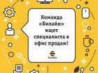 Продавец-консультант в салоне связи Билайн