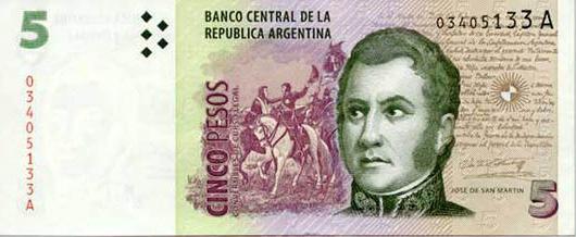 Валюта Аргентины. Аргентинское песо: история создания