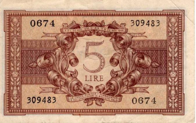 валюта италии лира