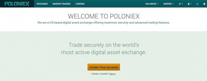 биржа криптовалют poloniex на русском 