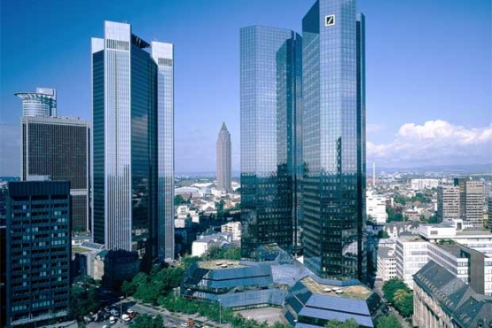 Штаб-квартира Deutsche Bank во Франкфурте