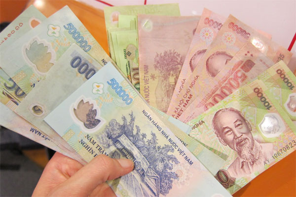 Фото денег Вьетнама