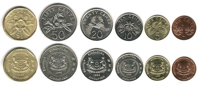 Монеты в Сингапуре