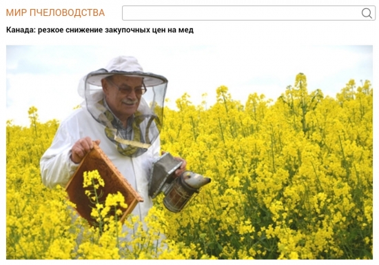 Россия на рынке мёда-2017
