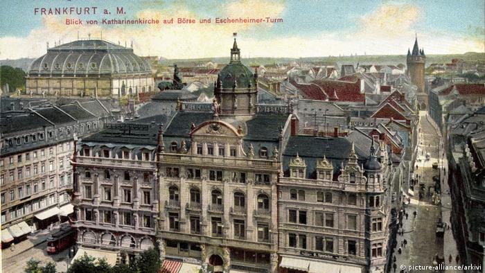 Франкфуртская биржа в 1934 году.