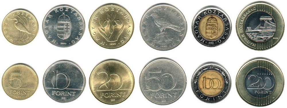 венгерские монеты