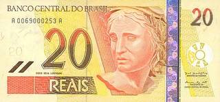 20 бразильских реалов