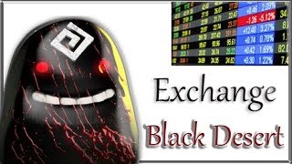 Black Desert - exchange. Биржа и скрытые ресурсы